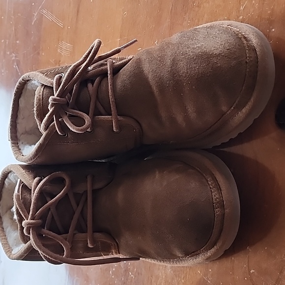Lace up Uggs ankle boots chestnut sz 9 EU 40 - Picture 3 of 13